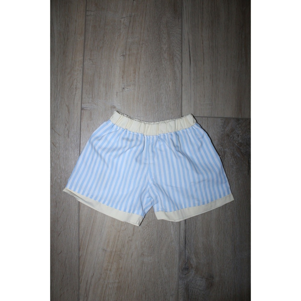 Beaufort Bonnet Company Baby Boy Blue White Striped Pelican Shorts 18-24M